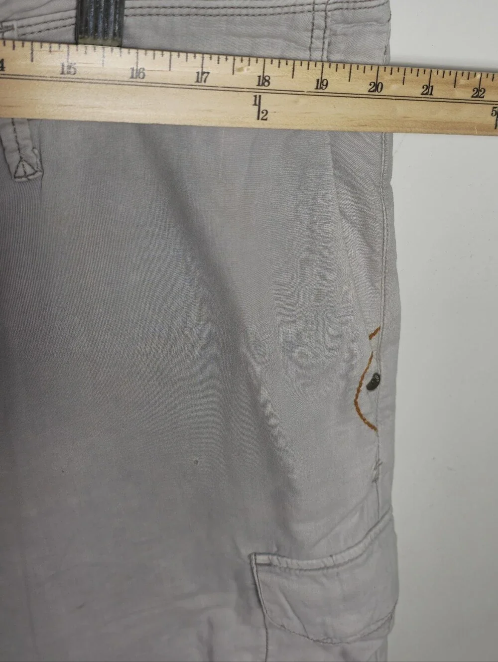 Tommy Bahama Light Gray Cargo Shorts